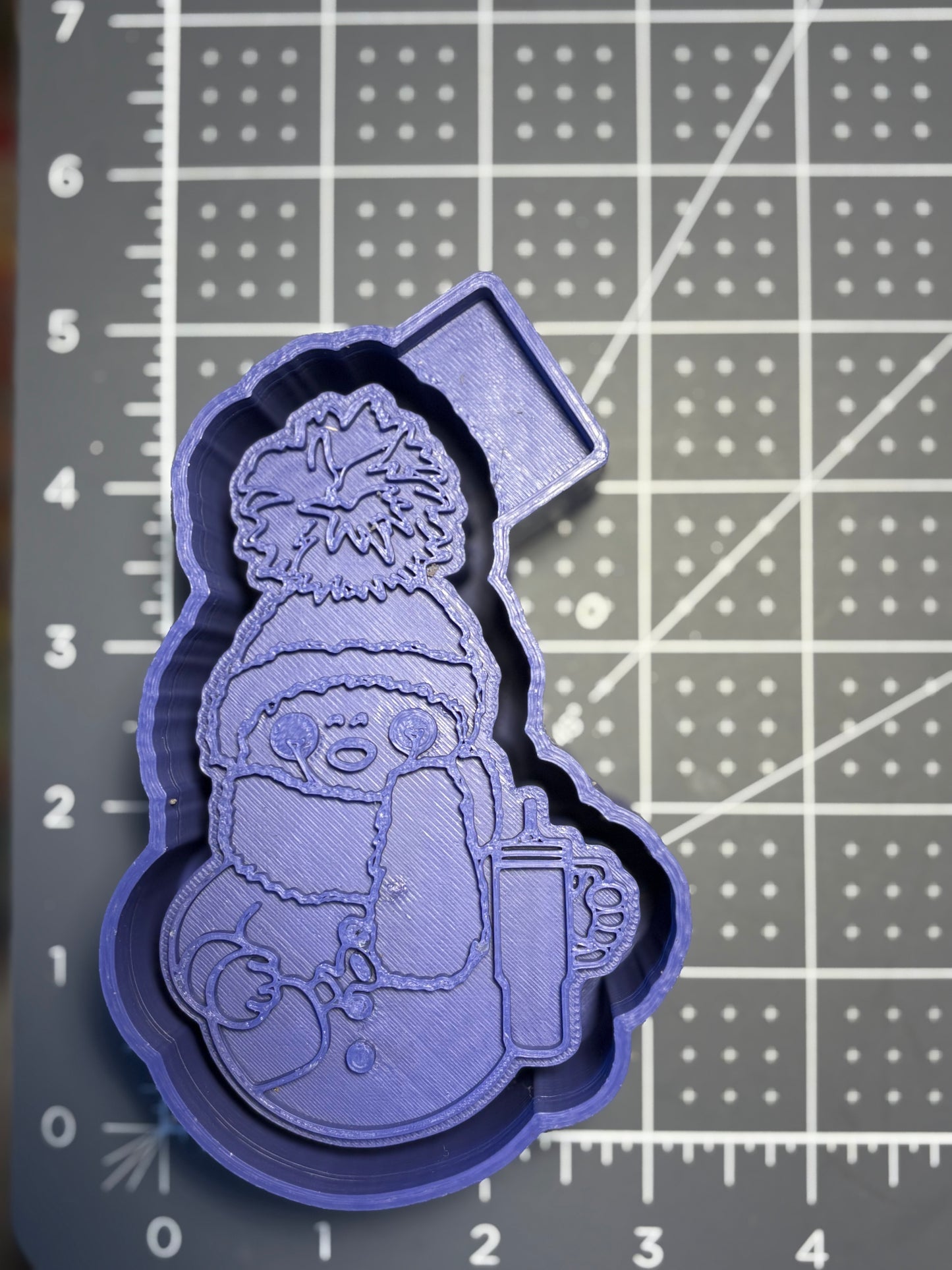 Boujee Beanie Snowman Mold