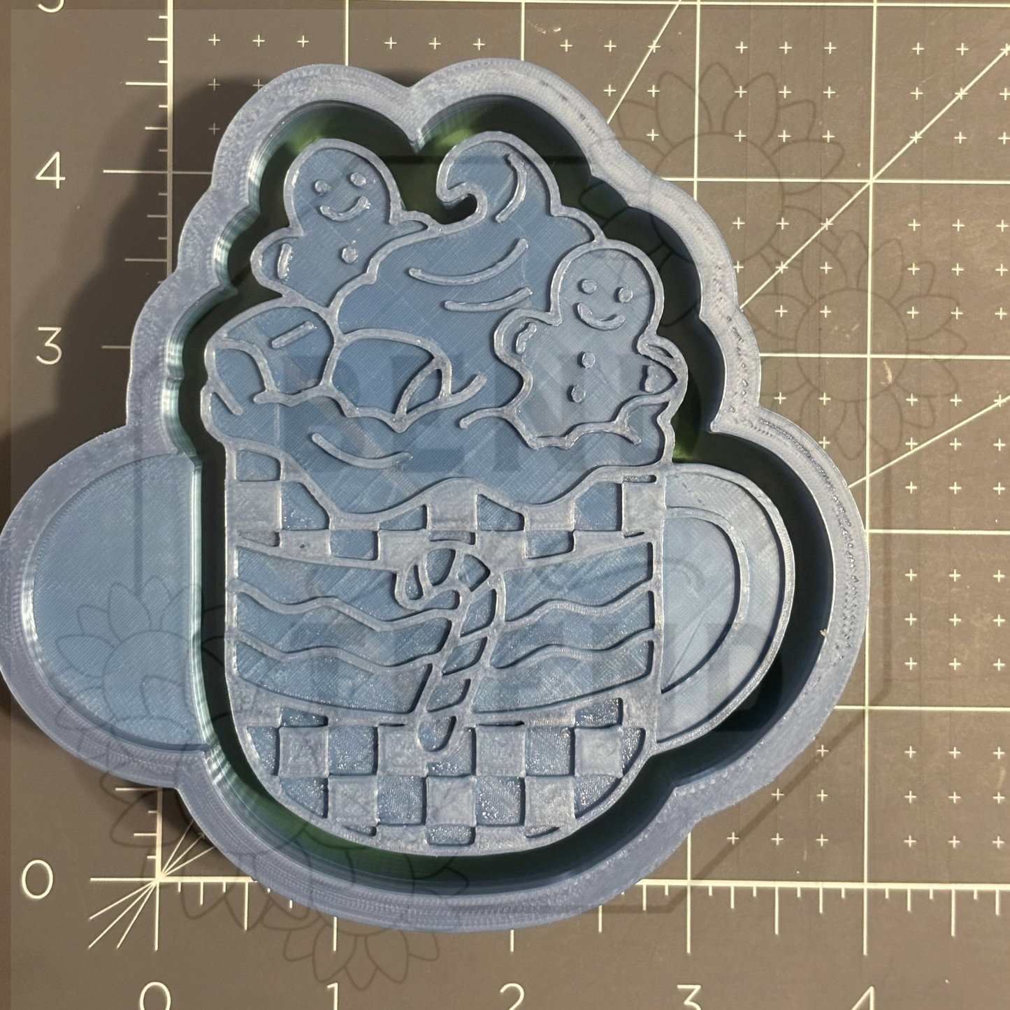 Gingerbread Candy Cane Mug Mold