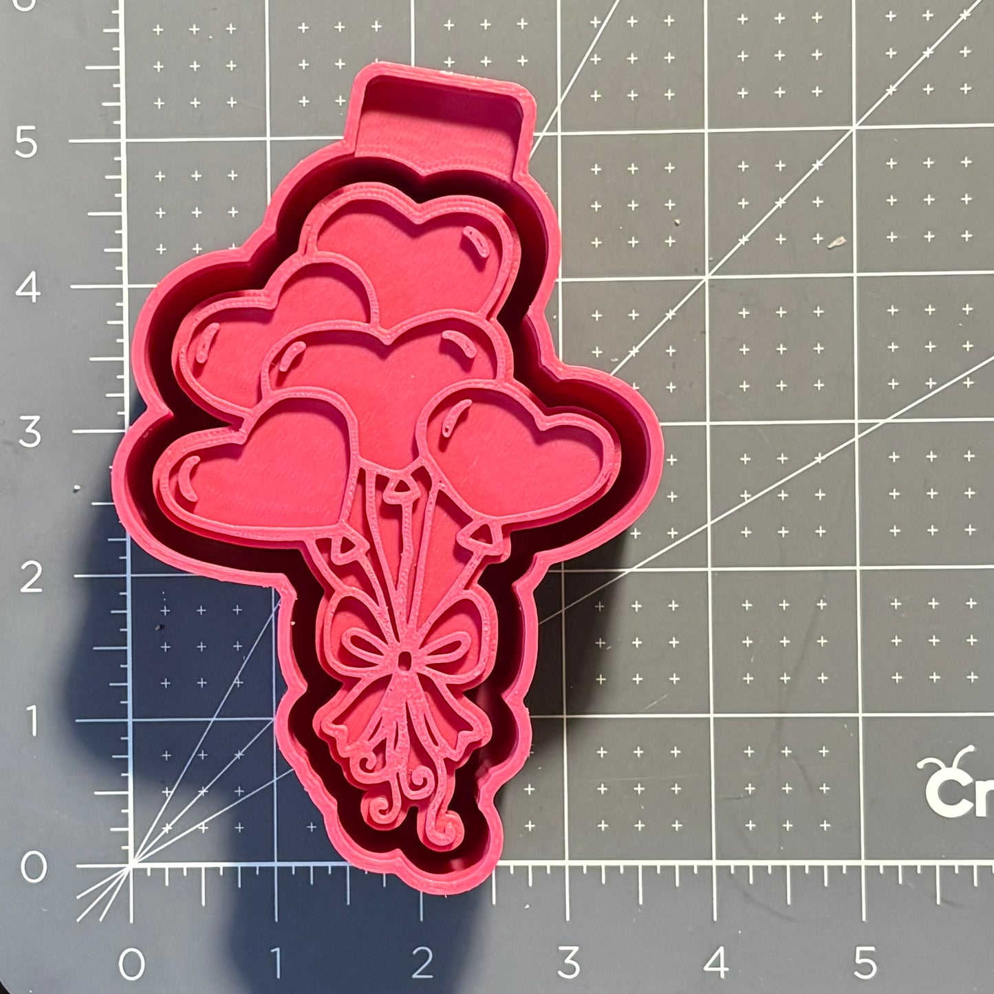 Heart Balloon Bouquet Mold