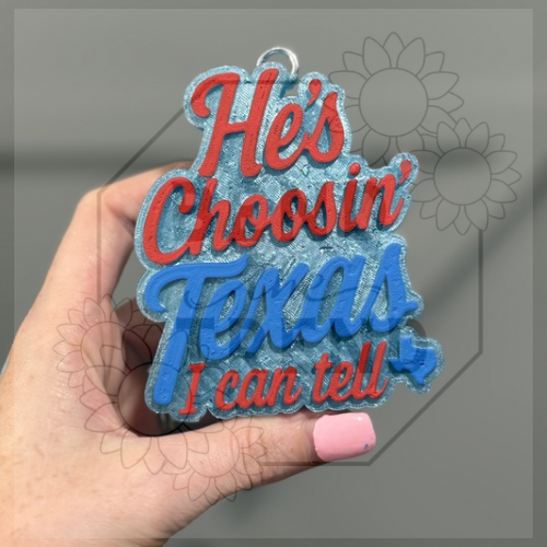 He’s Choosin’ Texas I Can Tell Mold