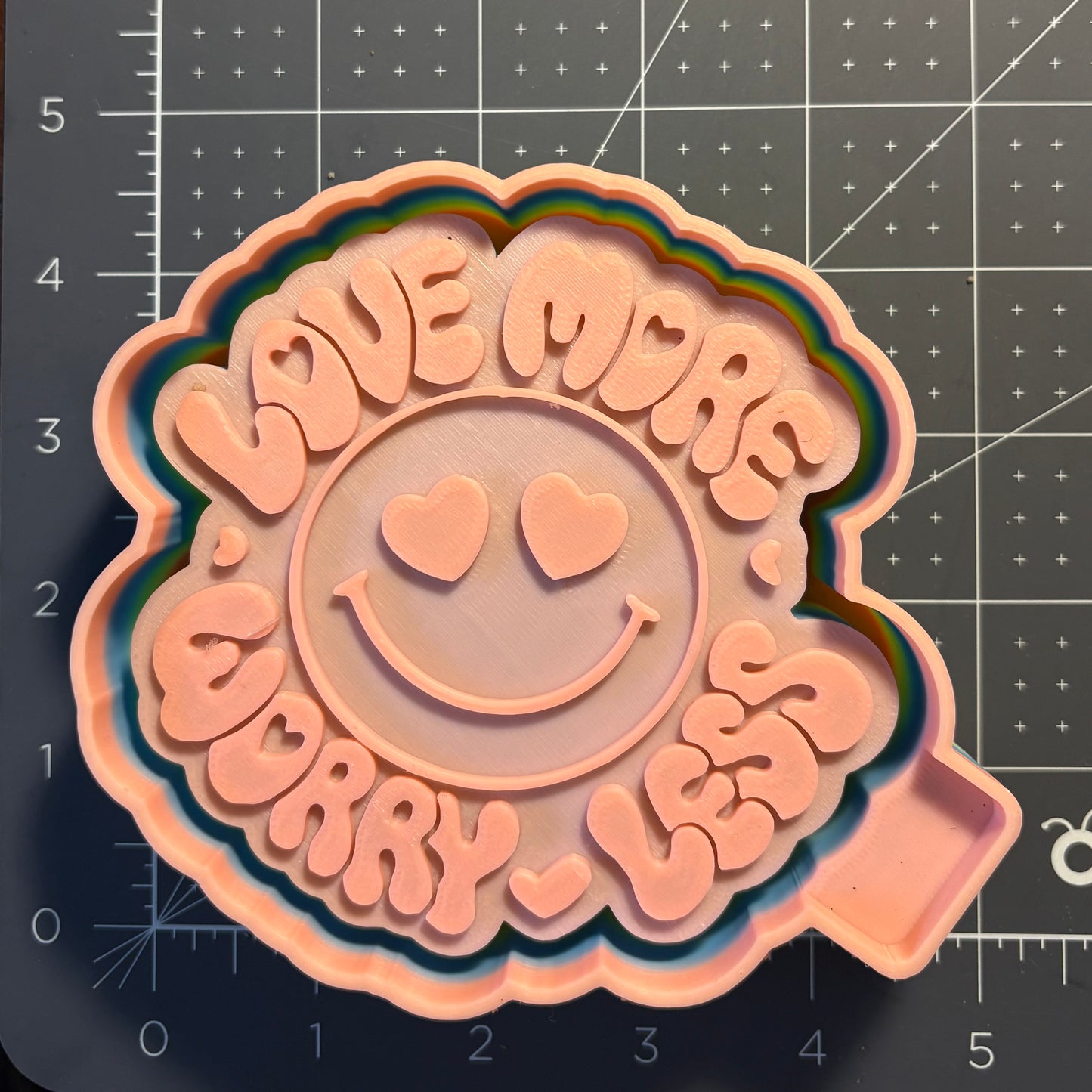 Love More Worry Less Mold