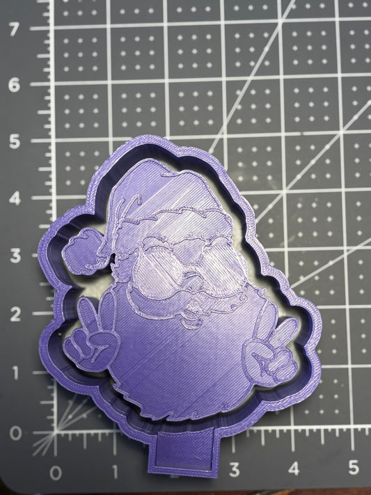 Hippie Santa Mold