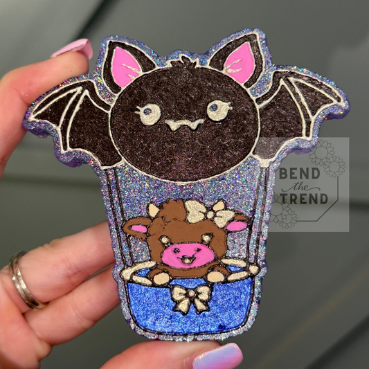 Bat & Cow Hot Air Balloon Mold