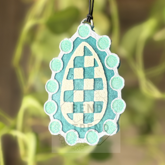 Turquoise Tear Drop Mold