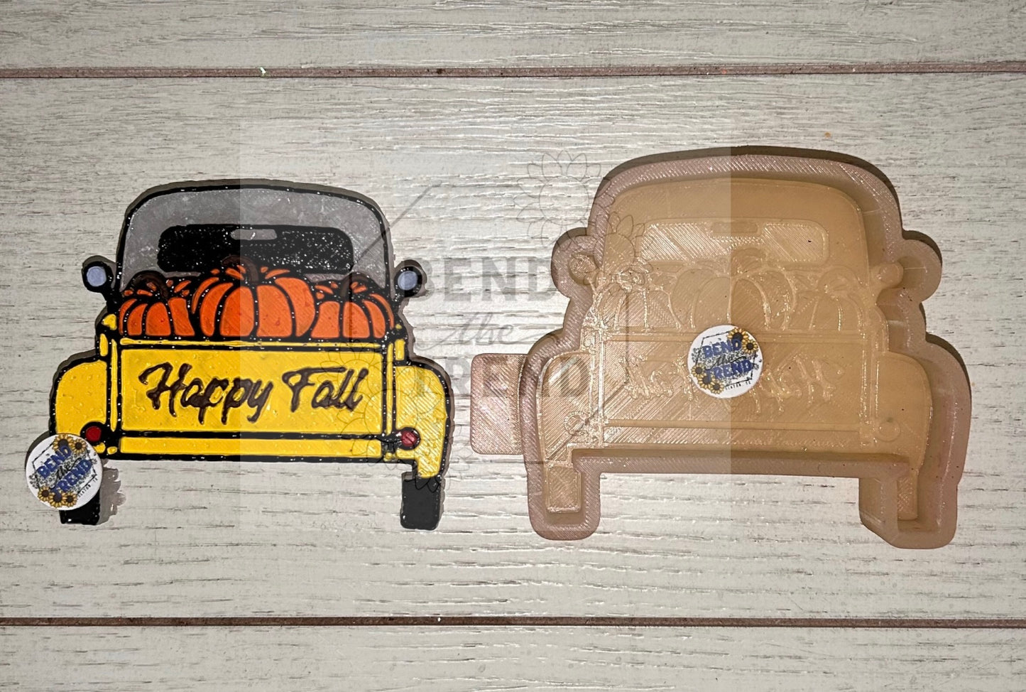 Happy Fall Truck Mold