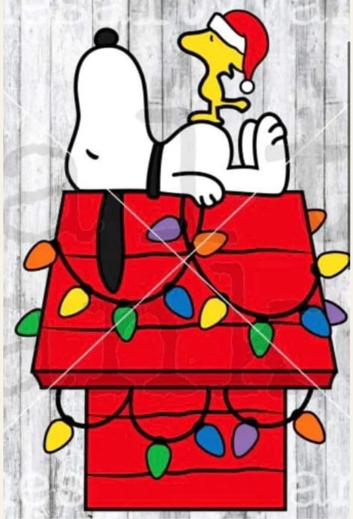 Pup Pup with Sunny on doghouse Mold