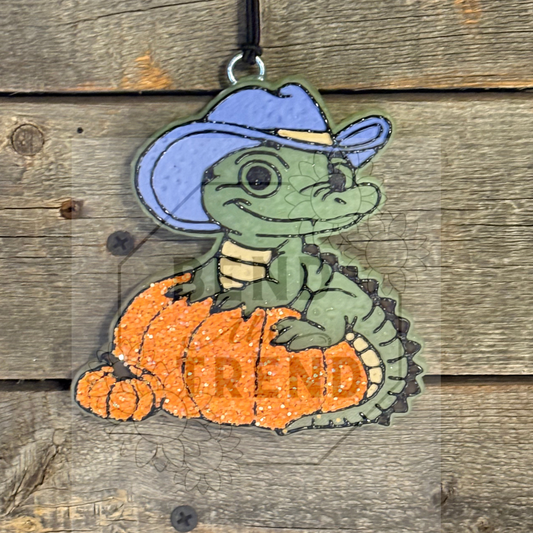Alligator Pumpkin Mold