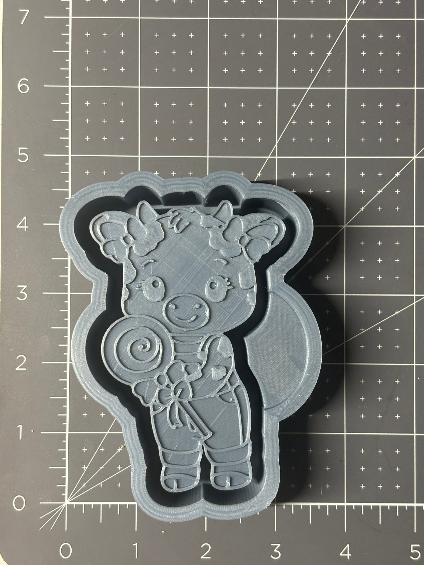 Dairy Cow With Lollipop Mold