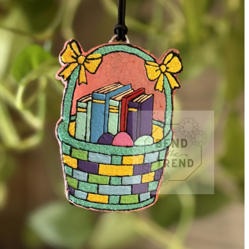 Books Easter Basket Mold