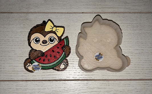 Sloth & Watermelon Mold
