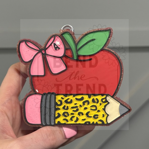 Apple Pencil Teacher Mold