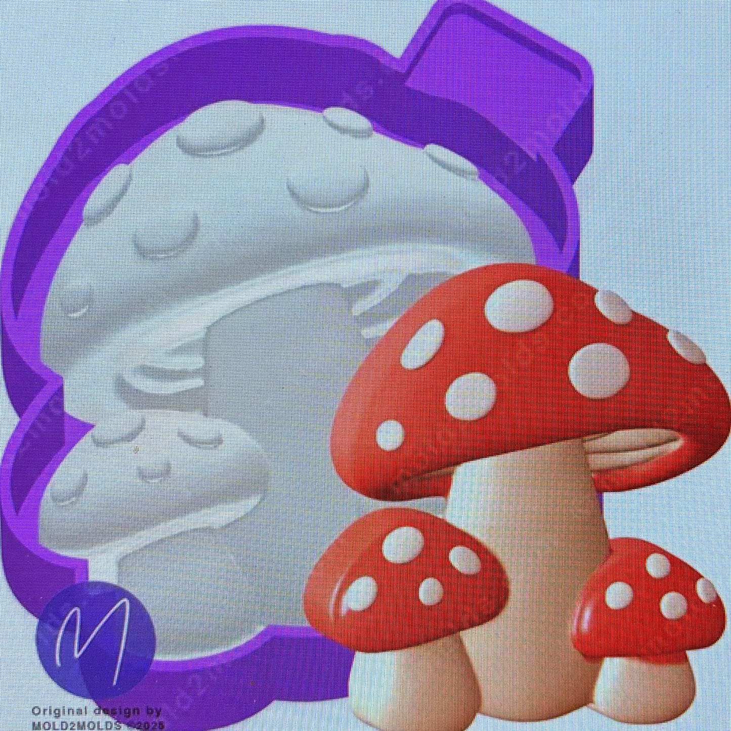 Mushrooms 3d Mold