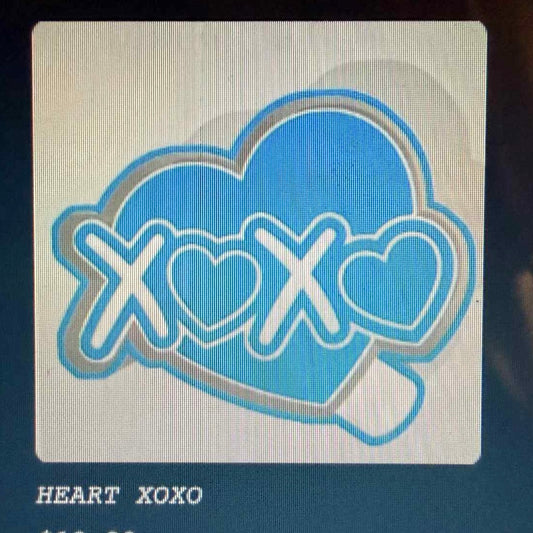 Heart XOXO Mold