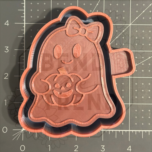 Ghost Pumpkin Mold