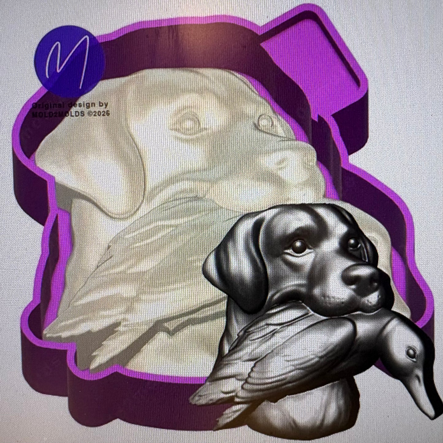 3d Hunt’in Dog Mold