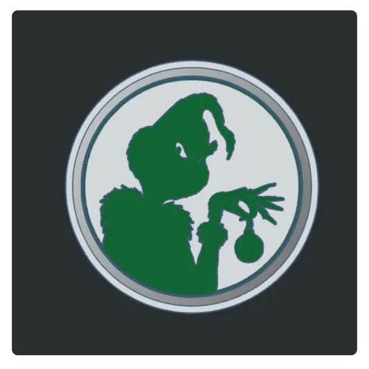 Grumpy Man Silhouette Mold