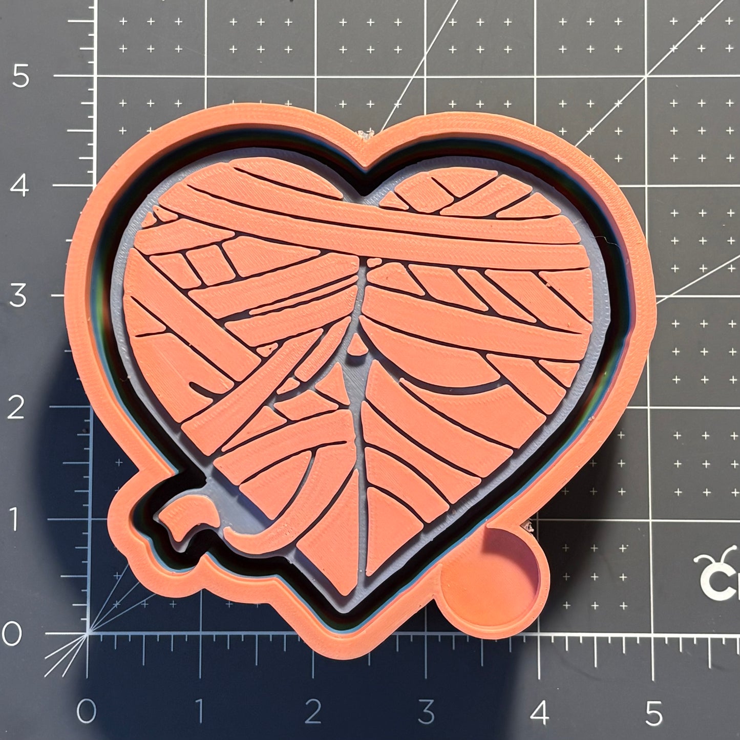Mummy Butt Cheek Heart Mold