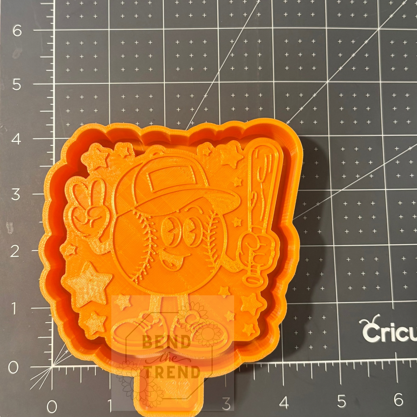 Baseball Character Mold