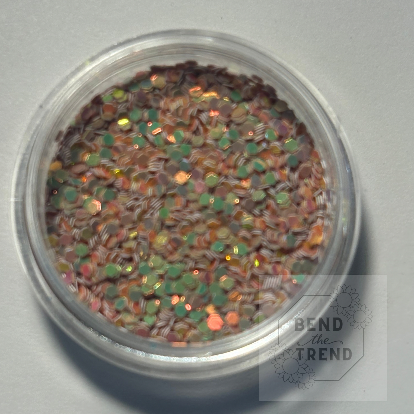 Sparkling Peach .015 Fine Glitter