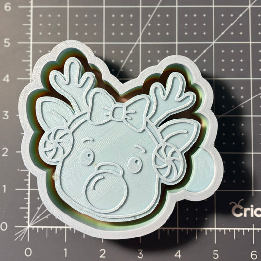 Rudy Blowing a Bubble Mold