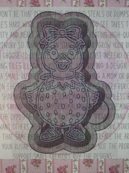 Strawberry Goose Mold