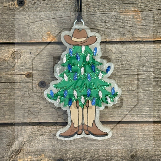 Cowboy Christmas Tree Mold