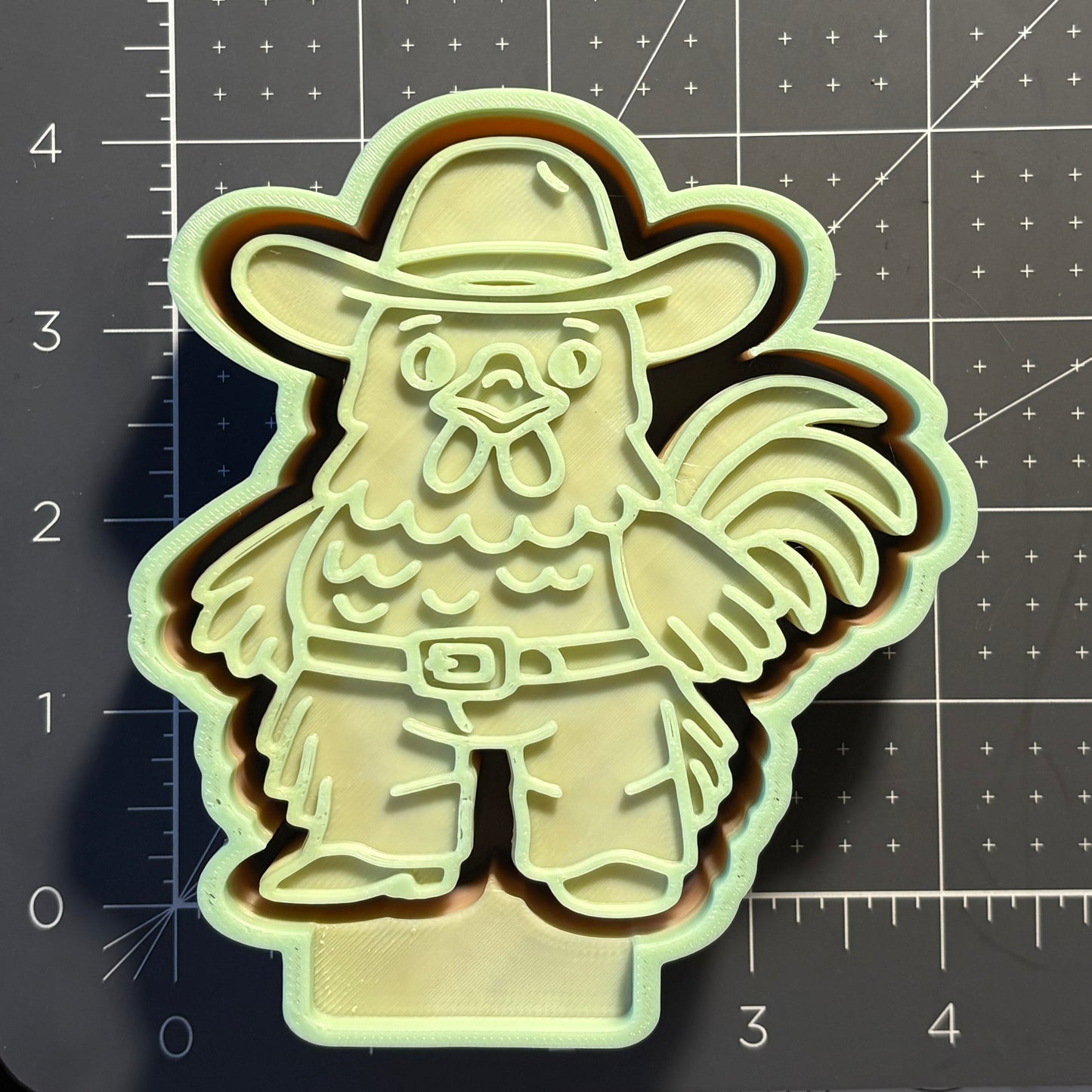 Cowboy Chicken Mold