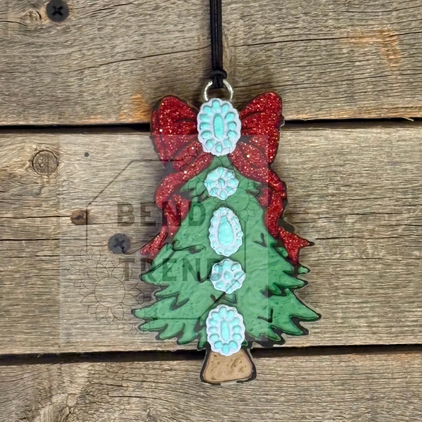 Turquoise Christmas Tree Mold