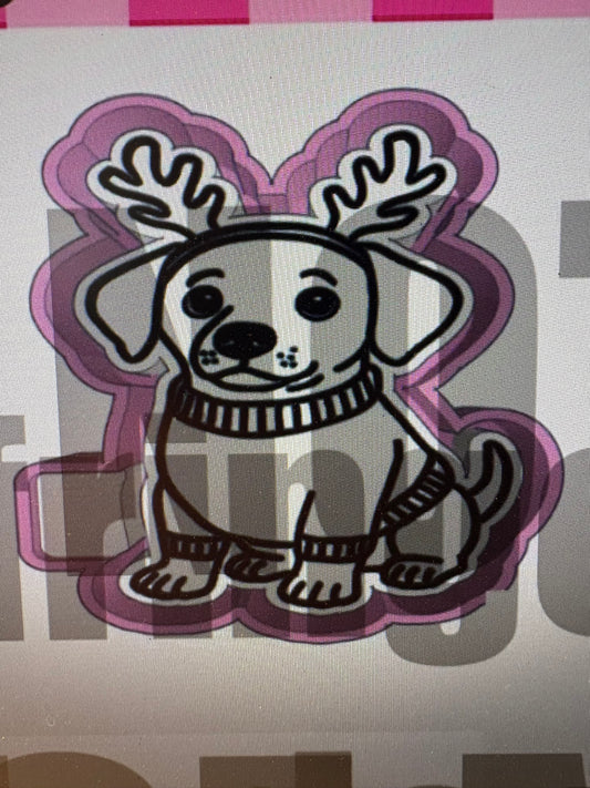 Lab Christmas Buddy Mold