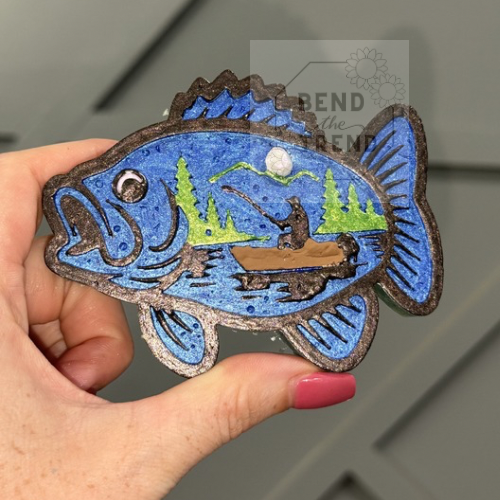 Bass Fishermen Mold