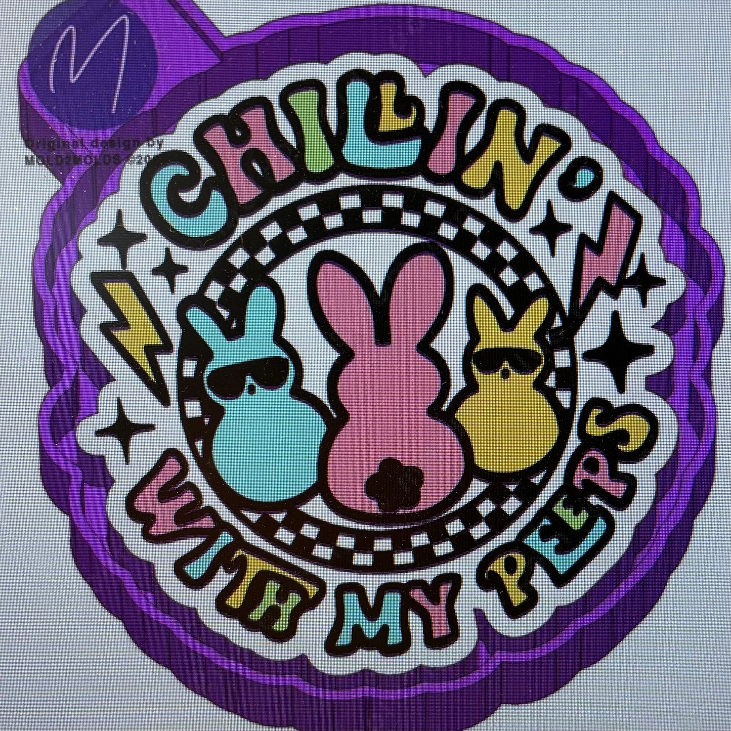 Chillin with my Peeps Mold