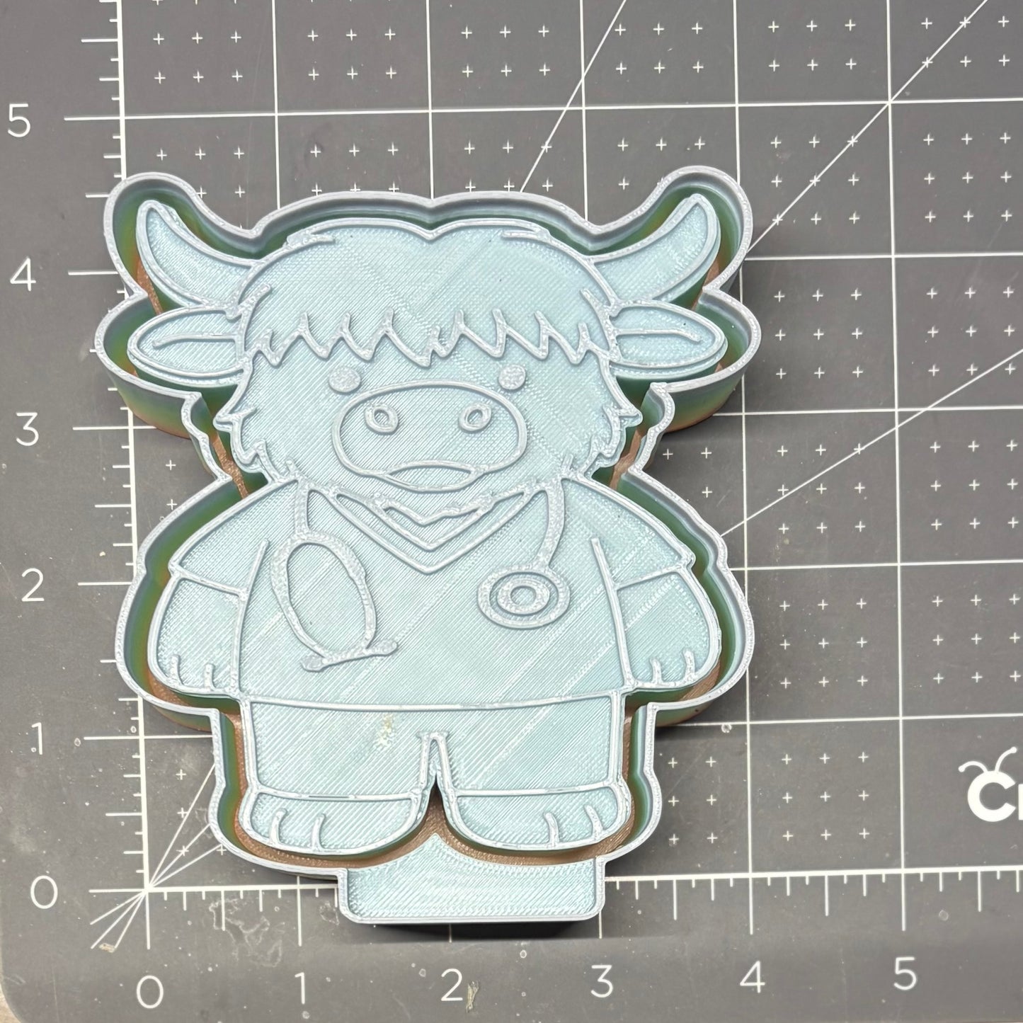 Dr. Highland Cow Mold