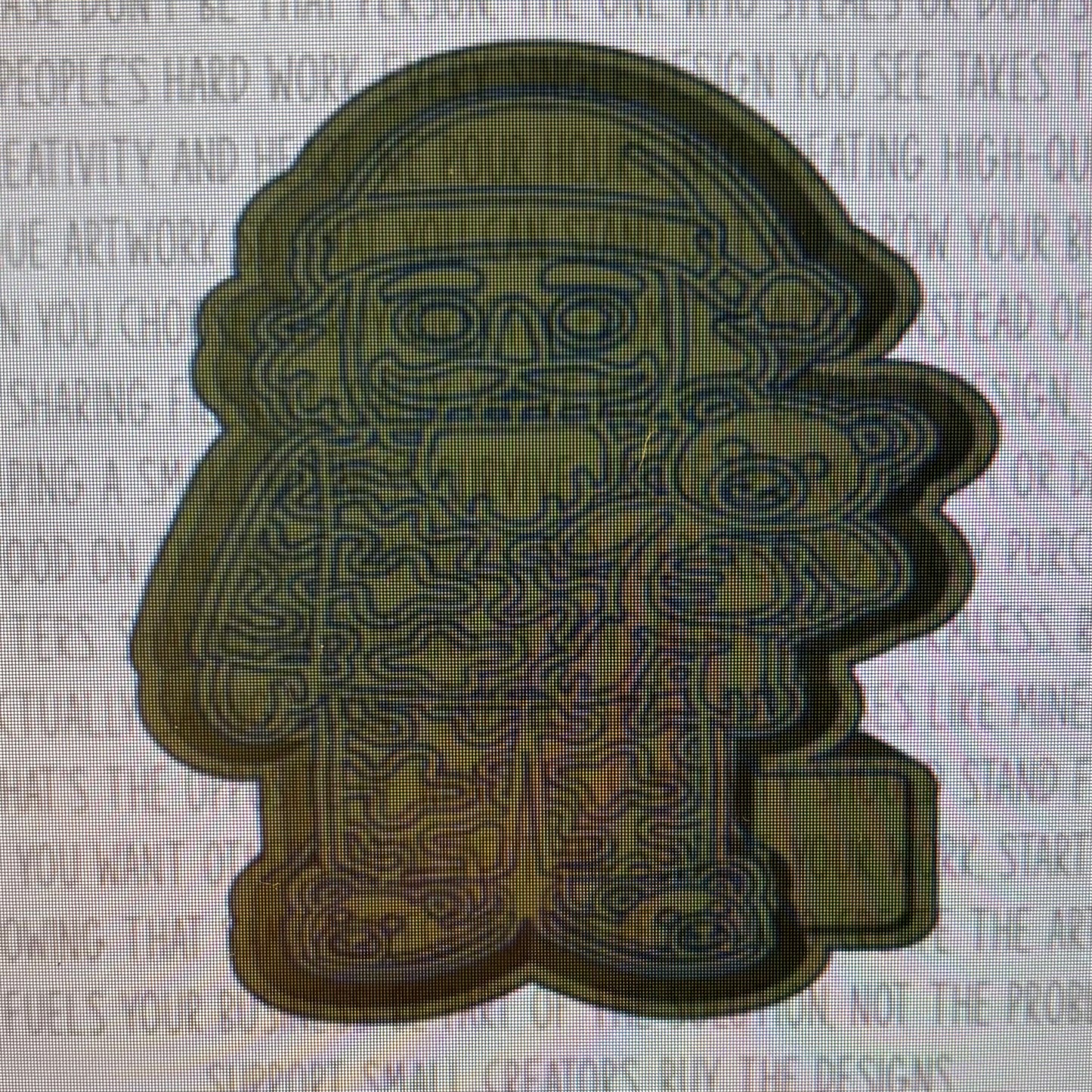 Santa NutcrackerMold