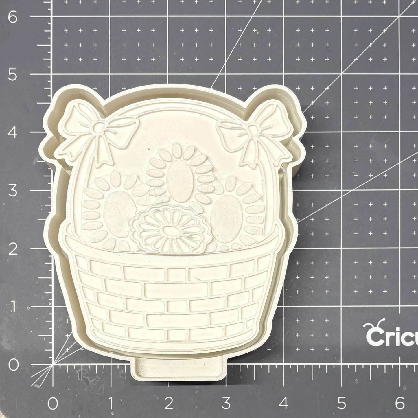 Turquoise Easter Basket Mold