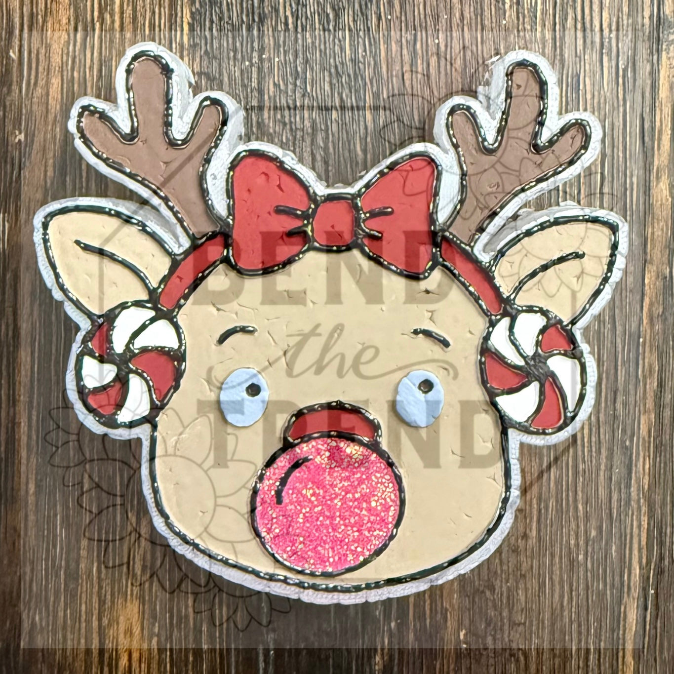 Rudy Blowing a Bubble Mold