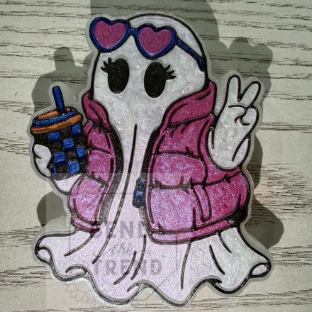 Peace Girly Ghost Mold