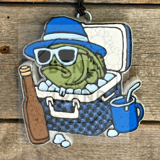 Bass in a Cooler Mold