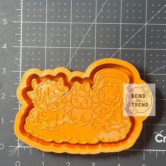 Jesus & Animals Mold