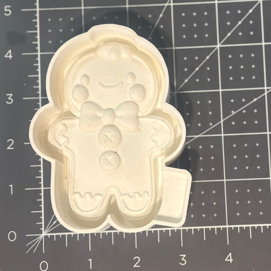 3D Gingerbread Man Mold