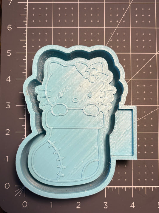 Miss Meow Stocking Mold
