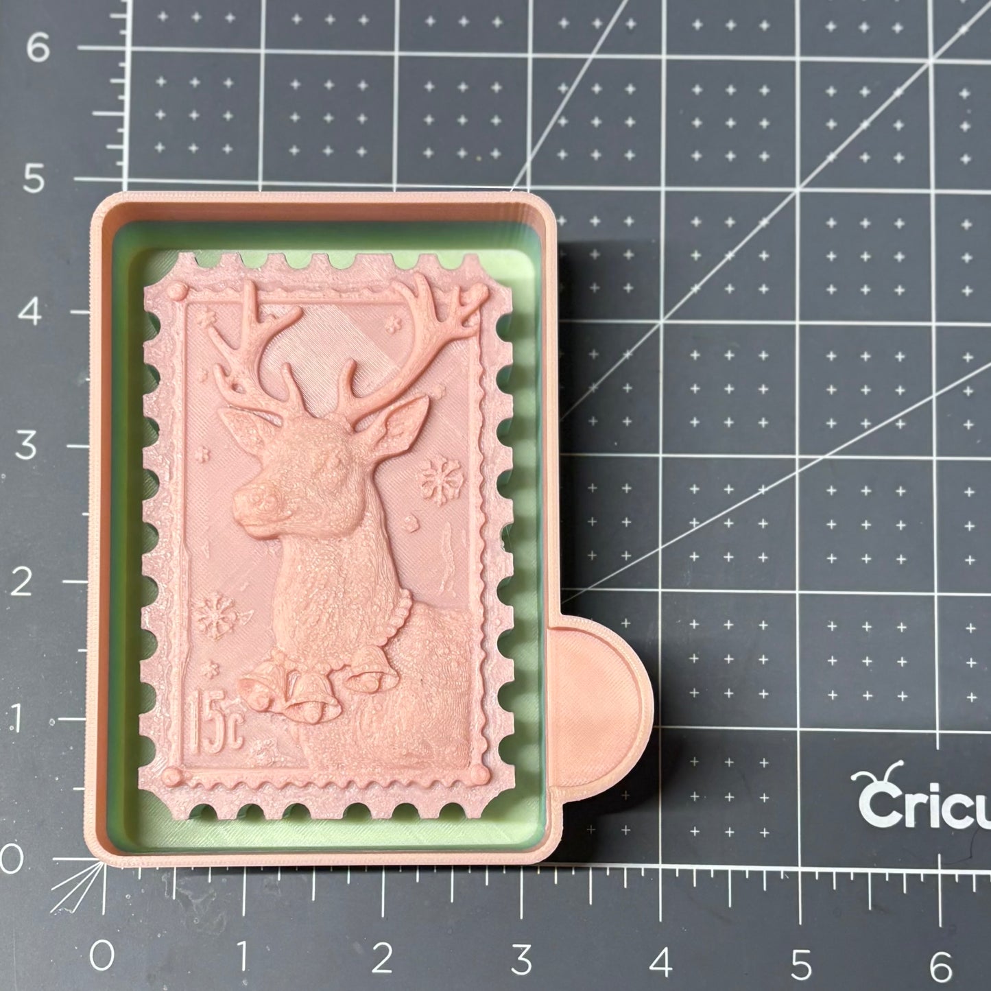 3d Vintage Deer Mold