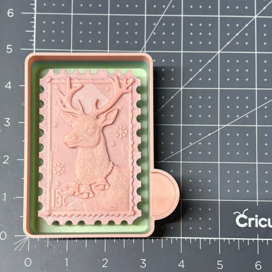 3d Vintage Deer Mold