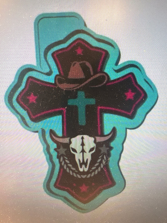 Cowboy Cross Mold