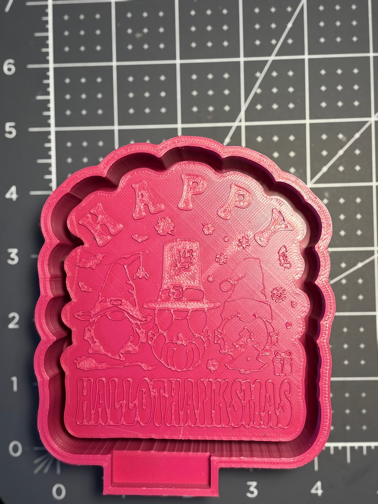 Happy Hallothanksmus Mold