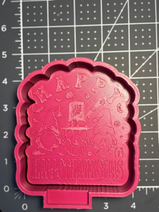 Happy Hallothanksmus Mold