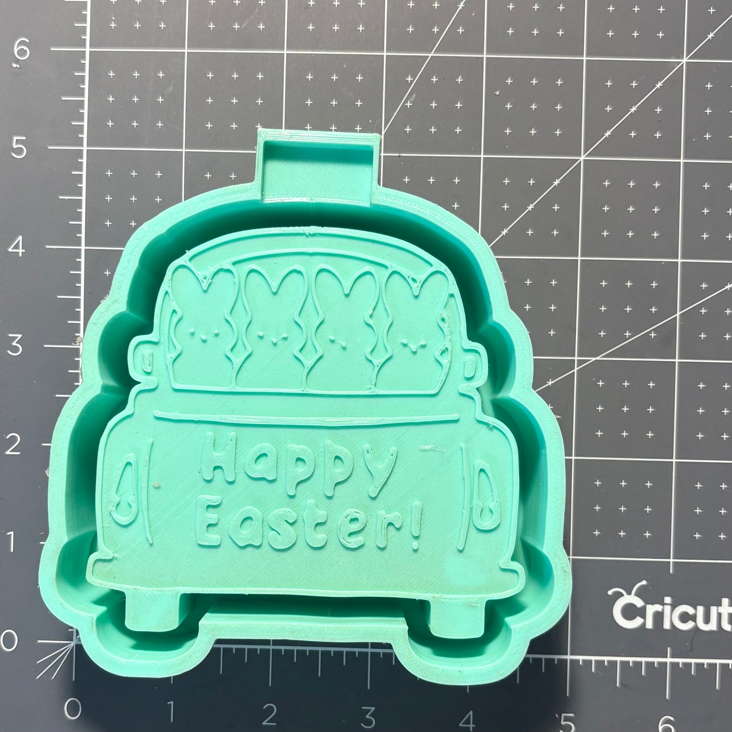 Happy Easter Peep Truck Mold