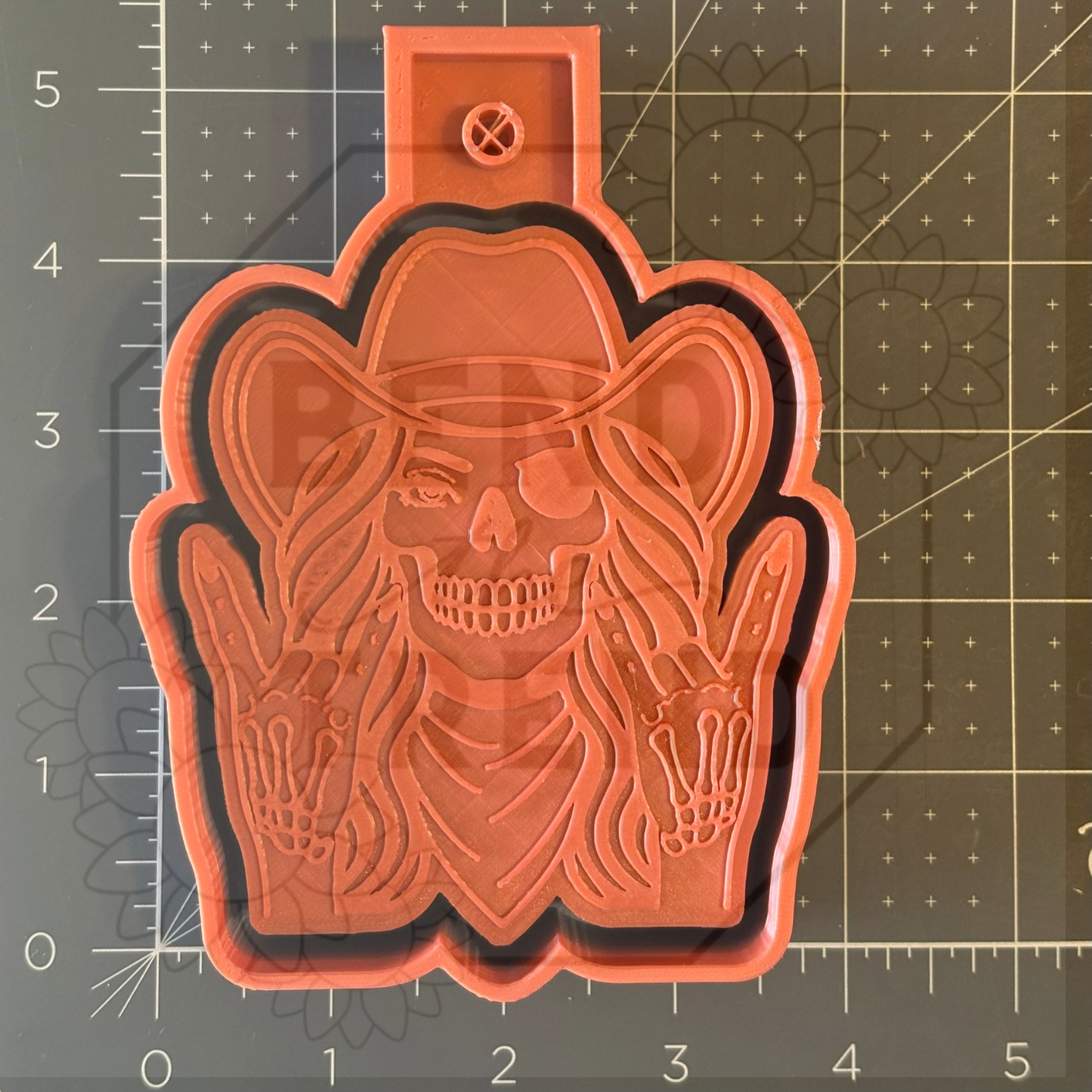 Skully Cowgirl Mold