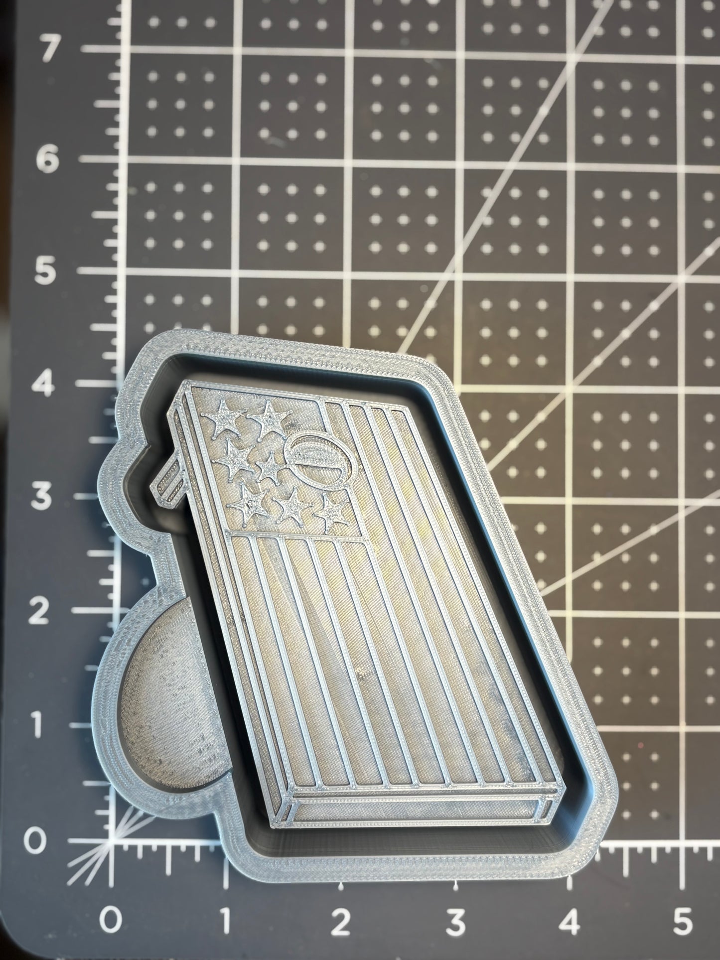 Flag Corn-hole Mold