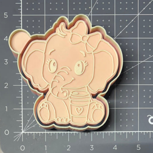 Elephant with Cup Mold
