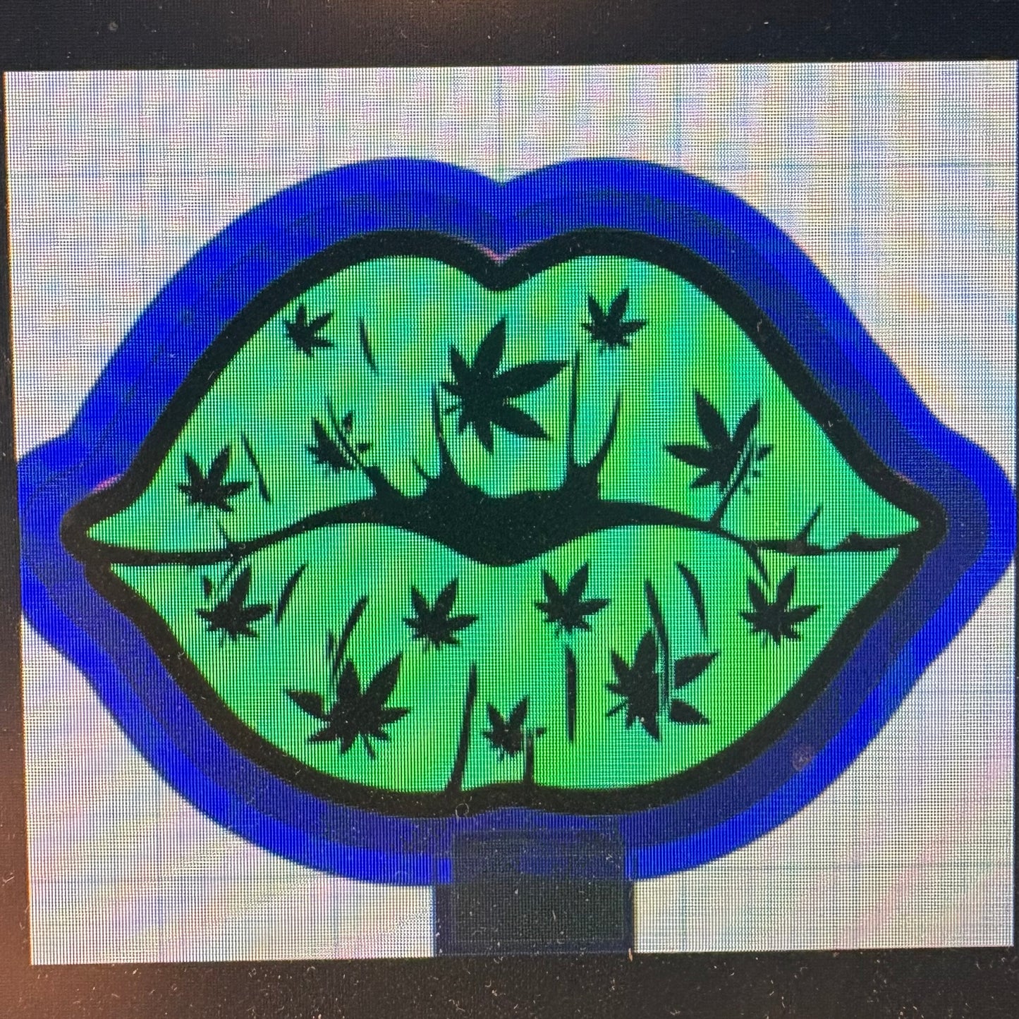 420 Lips Mold
